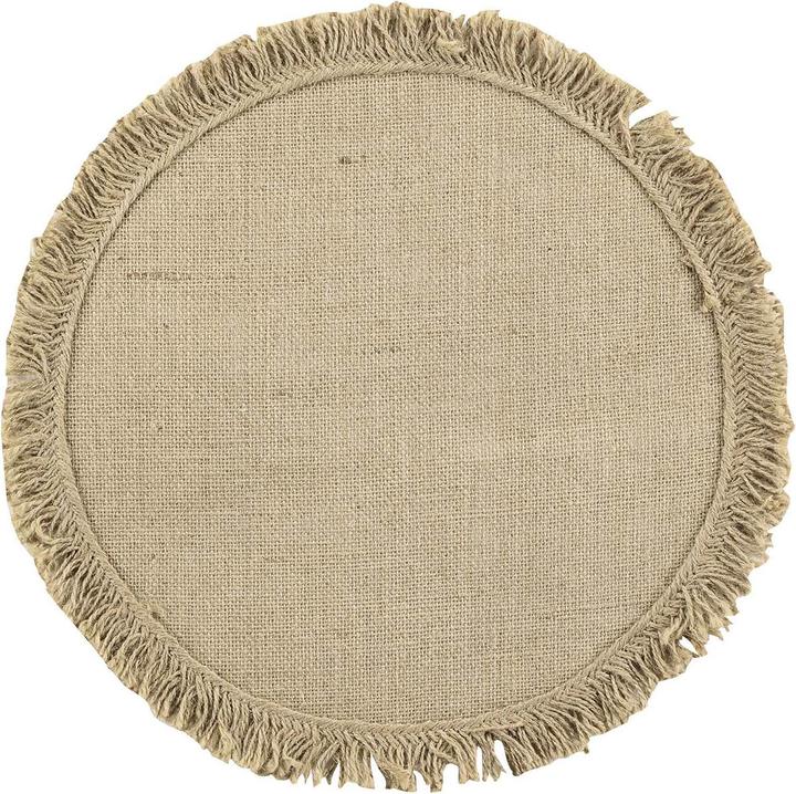 Immagine prodotto Natura Punto Set di 4 tovagliette da tavolo con frange (4 x)
