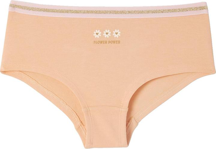 Immagine prodotto Vertbaudet Confezione da 7 pantaloncini da bambina in cotone biologico (116, Confezione da 7)