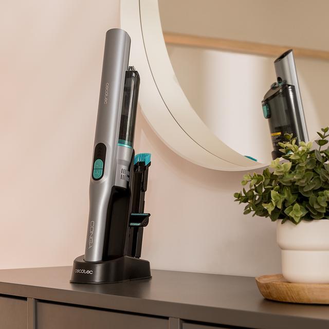 Actual product image Cecotec Conga Rockstar Micro+ Cordless Vacuum Cleaner Grey Bagless