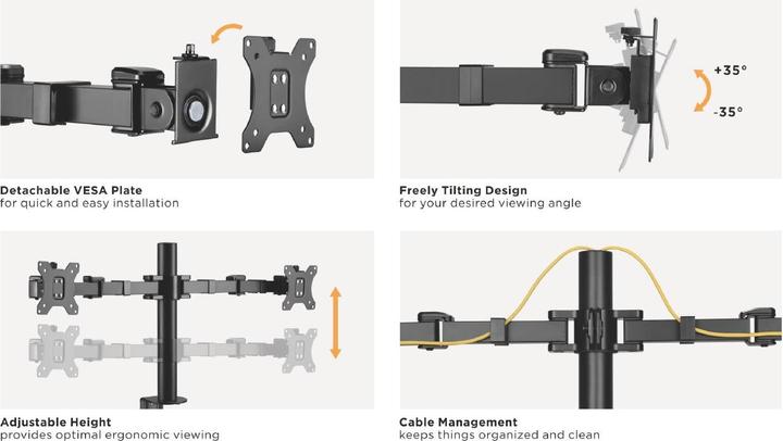 Actual product image equip Table mount (Table, 27")