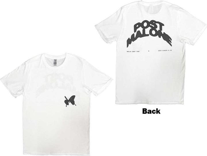 Post Malone Curved Logo 2023 Tour Back Print (L)