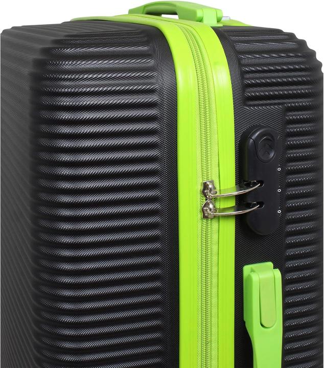 Actual product image Trendyshop365 Mittelgrosser Hartschalenkoffer mit Zahlenschloss (66 l, M (50 - 90l))