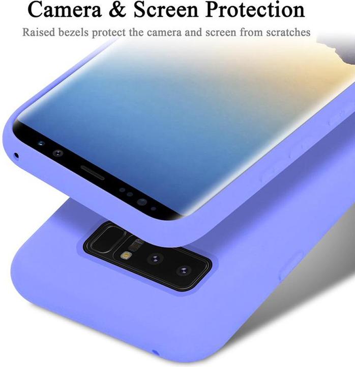 Immagine prodotto Cadorabo Copertura della cassa del silicone liquido TPU (Samsung Galaxy Note 8)