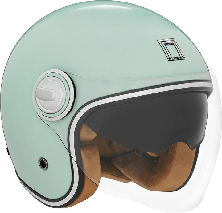 Actual product image Nox Premium jet motorcycle helmet heritage (59 - 60 cm, L)