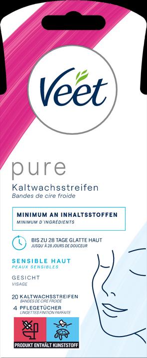 Produktbild Veet Expert Kaltwachsstreifen Gesicht (20 x, 27 g)