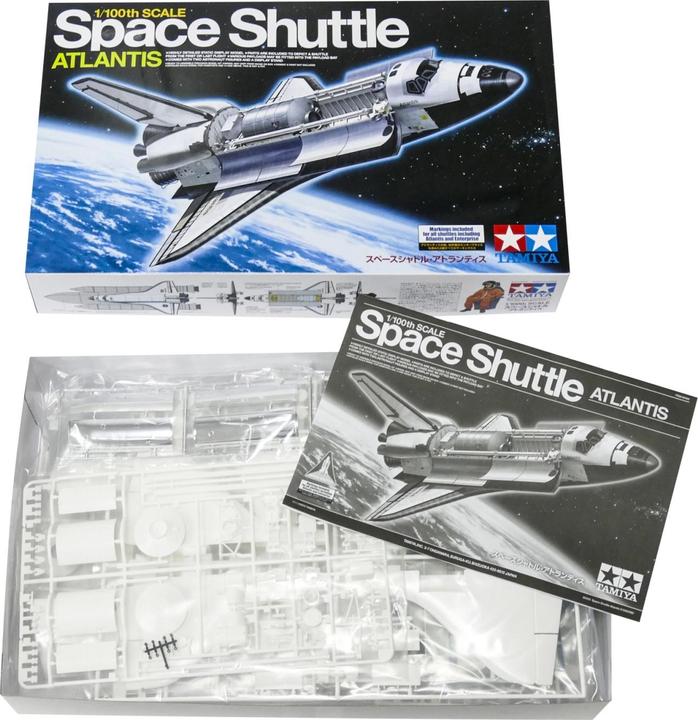 Actual product image Tamiya Space Shuttle Atlantis