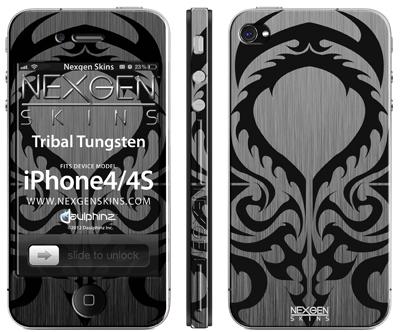 Actual product image Nexgen Skins A set of skins for the 3D effect iPhone 4 case (Apple iPhone 4s, Apple iPhone 4)
