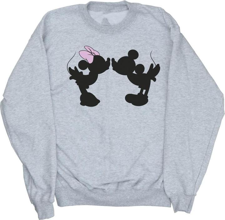 Produktbild Disney Mickey Minnie Kiss Silhouette Sweatshirt Jungen (152, 158)