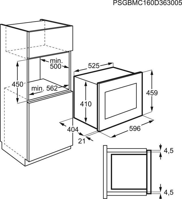 Immagine prodotto AEG MBE2658DEM (26 l)