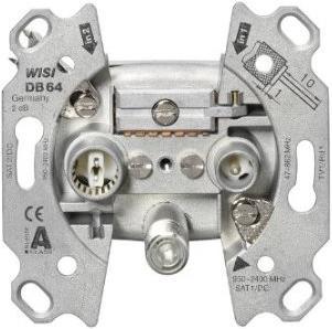 Produktbild WISI DB 64 UNICABLE Durchgangsdose (Antennendose)