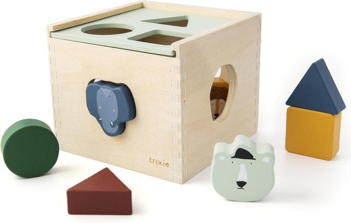 Actual product image Trixie Baby Wooden sorting box