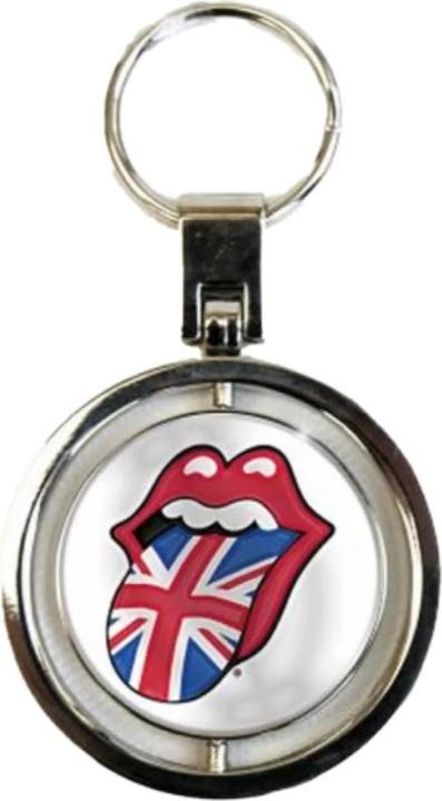 Immagine prodotto The Rolling Stones Portachiavi a forma di lingua del Regno Unito e degli Stati Uniti