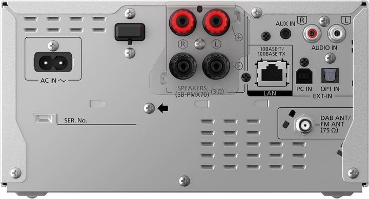 Image du produit Panasonic SC-PMX802E (Lecteur de CD, WiFi, Airplay, 2x 60 W)