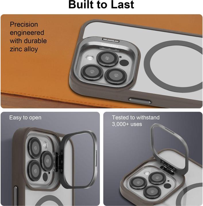 Produktbild Cadorabo Hülle für iPhone 13 PRO MAX kompatibel mit Magsafe inkl. Kameralinsen Schutz (Apple iPhone 13 Pro Max)