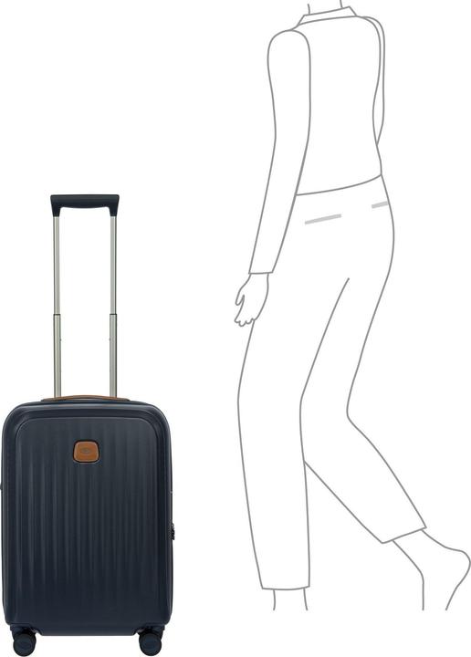 Produktbild Brics Taormina 4 Rollen Trolley S 57 cm mit Dehnfalte (45 l, Handgepäck (bis 50l))