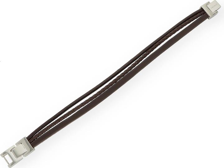 Immagine prodotto Phebus Men's Classic (21.50 cm, Acciaio inox/pelle)