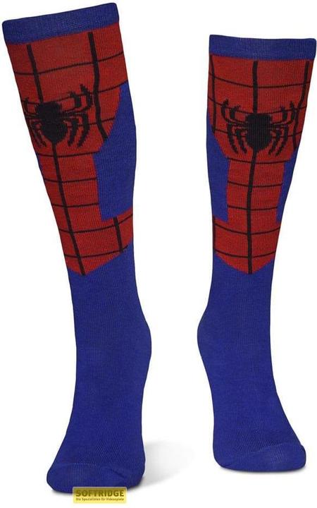 Difuzed Marvel Kniestrümpfe Spider-Man 39-42 (Einzelpack, 39 - 42)