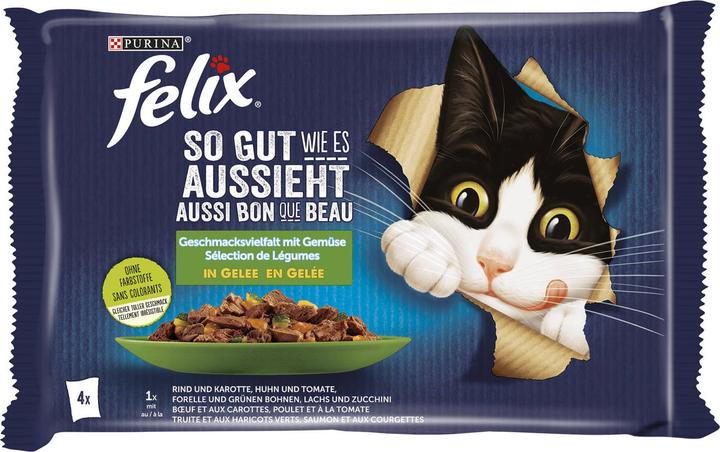Felix Gelée de légumes (Adulte, 4 pcs, 340 g)