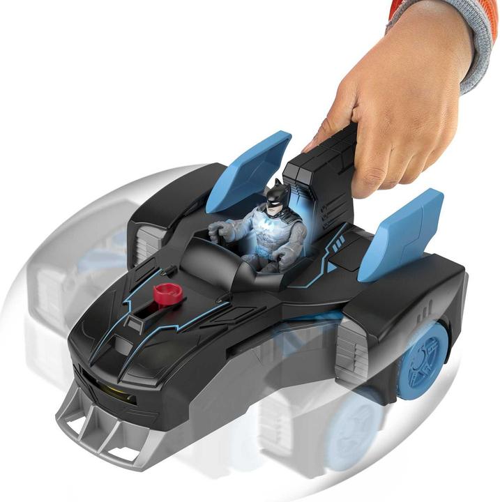 Actual product image Mattel Bat-Tech 2-in-1 Batmobile & Batwing