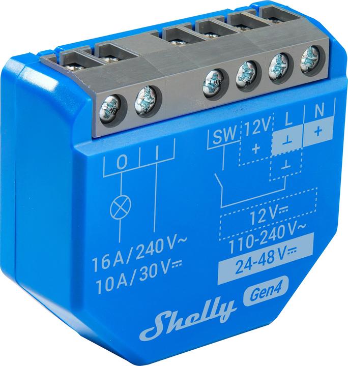 Actual product image Shelly 1 Gen4 (Switch actuator)