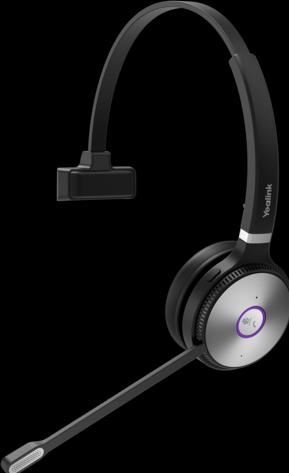 Actual product image Yealink Headset WH62 Mono Portable Teams (Wireless, USB-A)