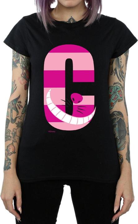 Actual product image Disney Womens/Ladies Alphabet A Is For Alice Cotton T-Shirt (XXL)