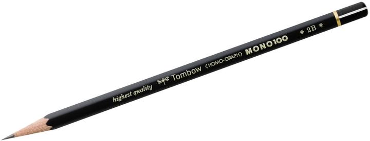 Produktbild Tombow MONO 100 - Bleistift Acrylbox (2B, 12 x)