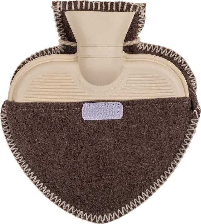 Actual product image Out of the blue Heart-shaped hot water bottle