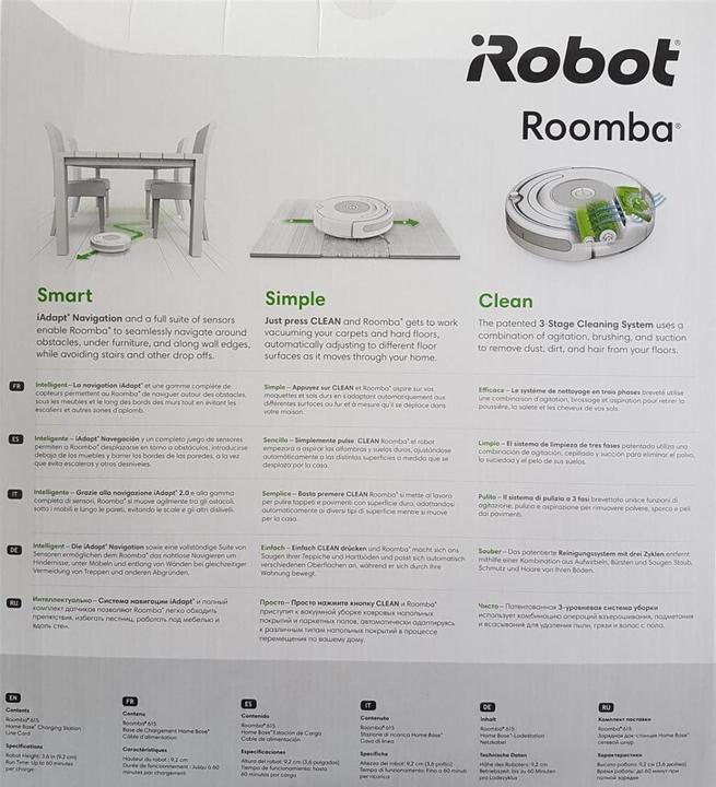 Actual product image iRobot Roomba 615 (Robot vacuum)
