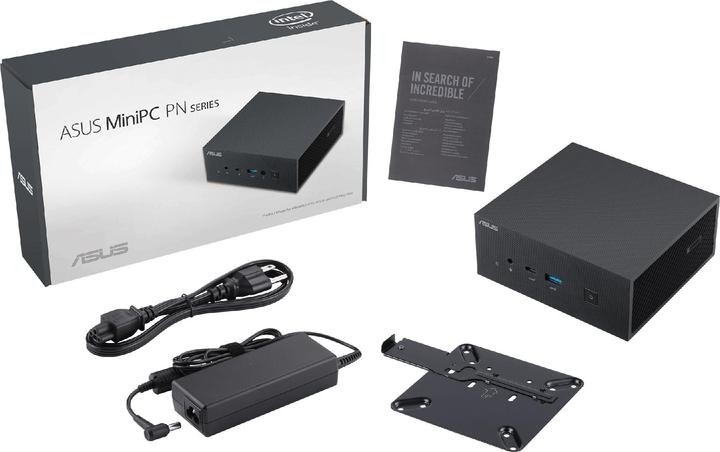 Produktbild ASUS VIVO Mini PN63-BS7020MDS1 i7-11370H/black ohne OS (Intel Core i7-11370H)