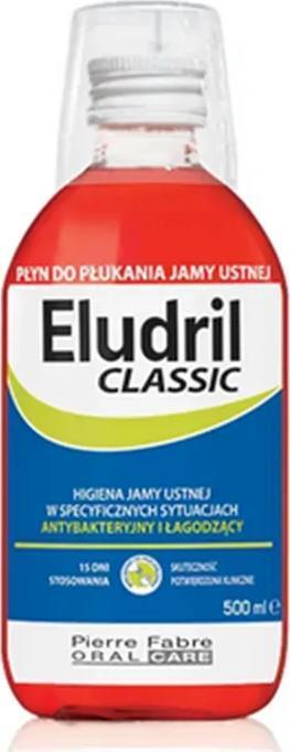 Pierre Fabre OTC ELUDRIL LIQUID CLASSIC 500 ml (500 ml, Mouthwash)