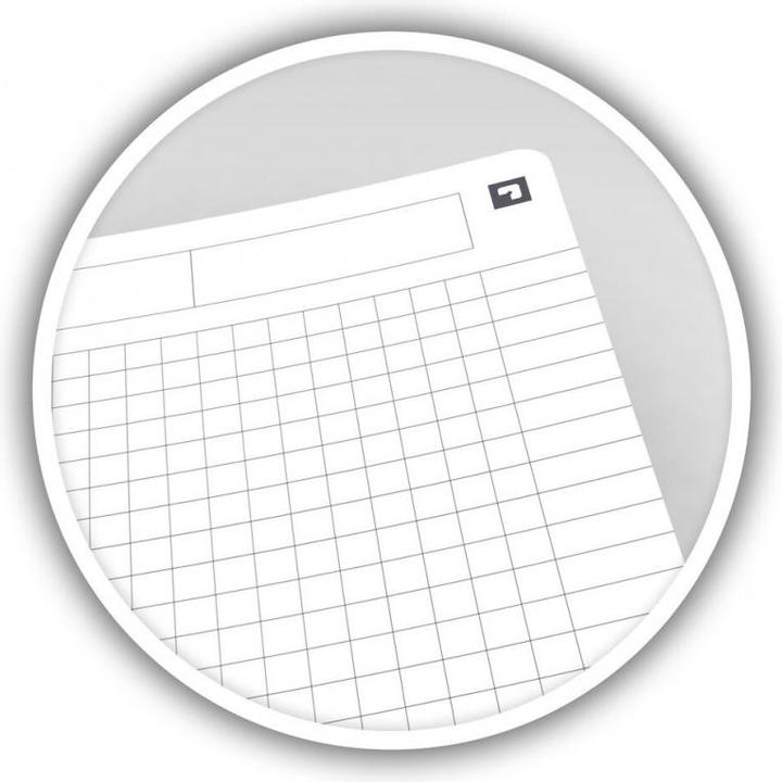 Actual product image Oxford Essentials A4 Soft Card Twin-wire Notebook 5mm Squares 180 Pages Black SCRIBZEE® Compatible (A4, Checked)