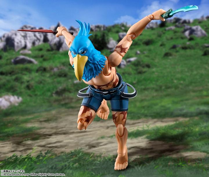 Actual product image Bandai Shangri-La Frontier S.H. Figuarts action figure Sunraku 15 cm