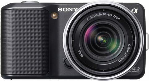 Actual product image Sony NEX-3K, 14 MP, 7fps, HD Movies, 18-55mm KIT, Black