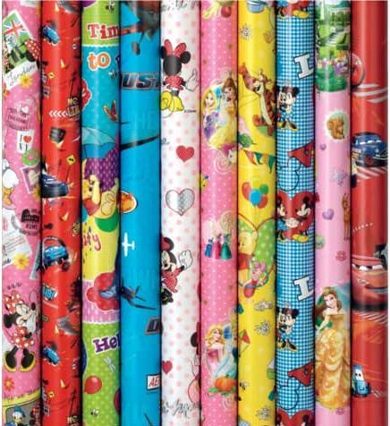 Produktbild Magni Geschenkpapier 70cmx2m Disney Everyday sortiert (Geschenkpapier, 1 x)