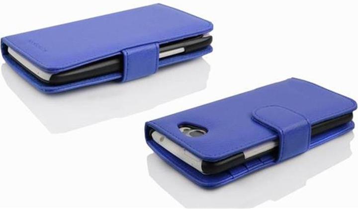 Actual product image Cadorabo Book with 3 card slots cover (Sony Xperia M2 Aqua, Sony Xperia M2)