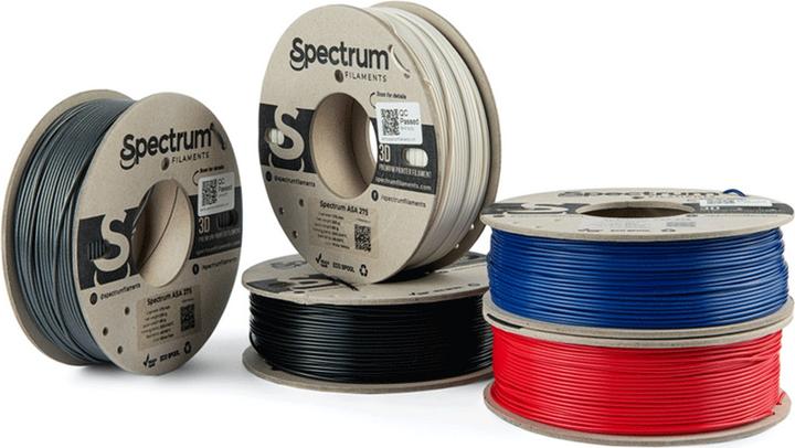 Actual product image Filament ASA 5 Pack 1.75mm (ASA, 1.75 mm, 1250 g, White)