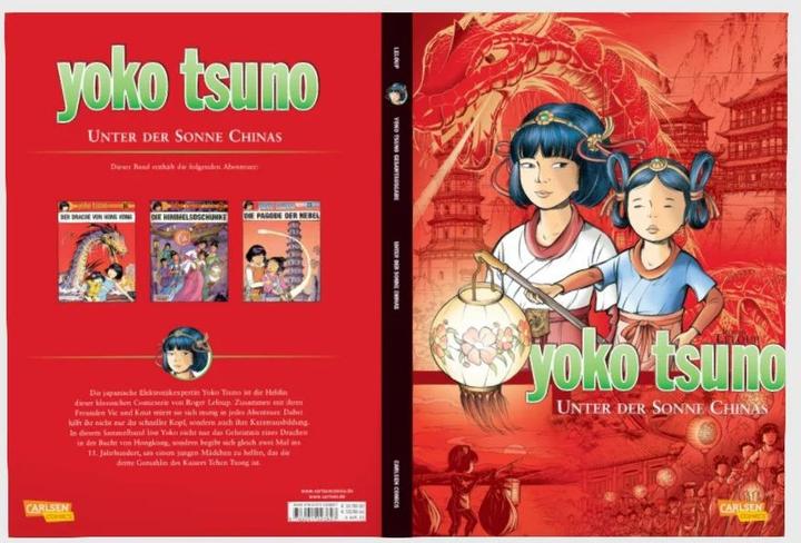 Actual product image Yoko Tsuno Sammelband 5. Unter der Sonne Chinas (German, Roger Leloup, 2009)