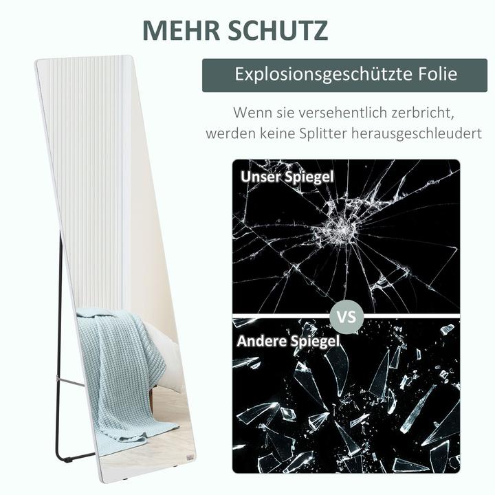 Immagine prodotto Homcom Specchio a figura intera a libera installazione (37 x 45 x 158,5 cm)