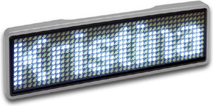 No Name LED-Namensschild 11 x 44 Pixel, USB (Elektronikkit)
