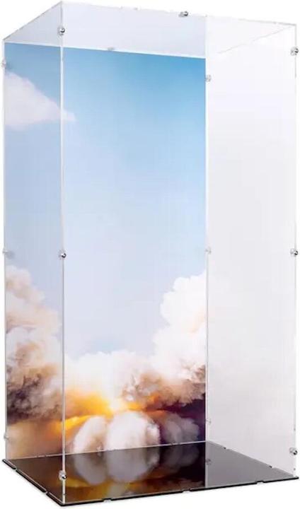 iDisplayit Acryl-Display für LEGO® 10341 NASA Artemis Startrampe (Mit Hintergrundbild)