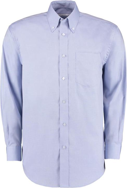 Kustom Kit Langarm Oxford Arbeits Shirt (35)