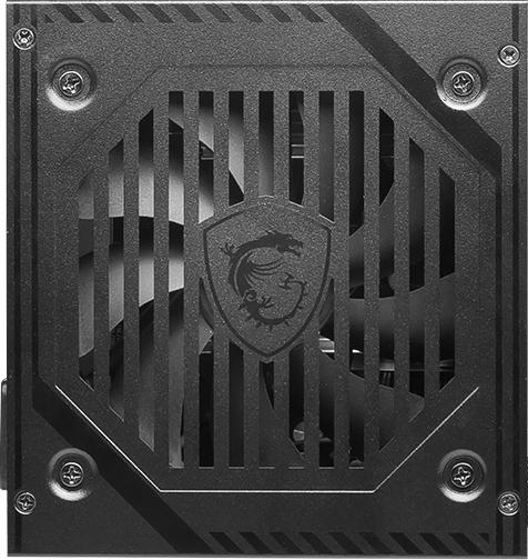 Actual product image MSI MAG A550BNL 550 Watt ATX 80+ Bronze power supply 120mm fan (550 W)