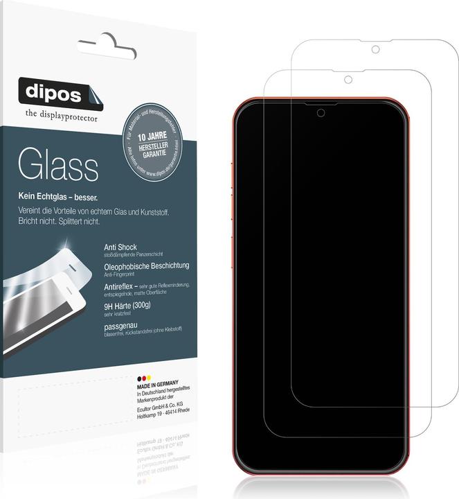 Produktbild Dipos Anti-Shock Displayschutz Matt 9H (1 Stück, Ulefone Note 8P)