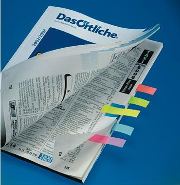 Produktbild Sigel Haftnotizen Brillant (20 x 50 mm)