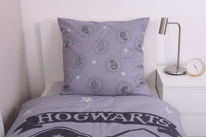 Actual product image Herding Harry Potter bed linen grey 135 x 200 cm / 80 x 80 cm
