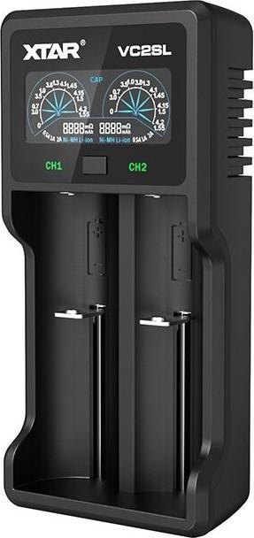 Actual product image Xtar VC2S Charger (1 pcs., D, AAAA, AAA, A, AA, C, Battery + charger)
