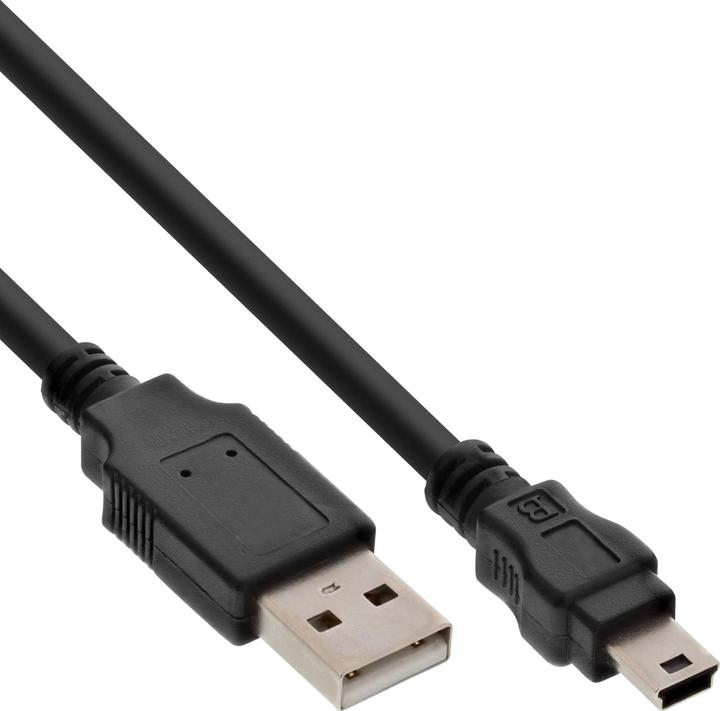 Image du produit InLine USB A — Mini USB B (5 m, USB 2.0)