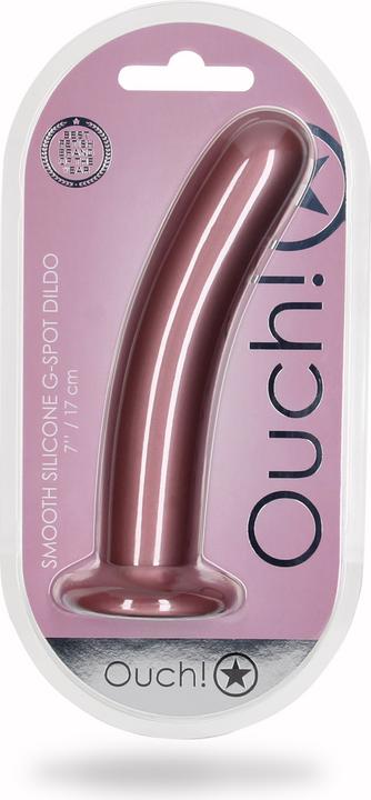 Image du produit Ouch! Smooth G-Spot Dildo - 7" / 17 cm