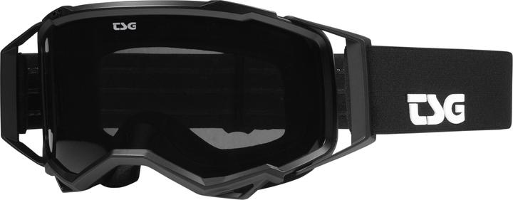 Actual product image TSG mtb goggle presto 3.0 (Solid Black, Black S2 (VLT 20.5%)+Clear S0 (VLT 100%))
